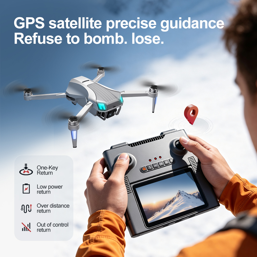 Drone U55Max 5G con GPS e Flus - Drone Gimbal Mount recensione e prezzo