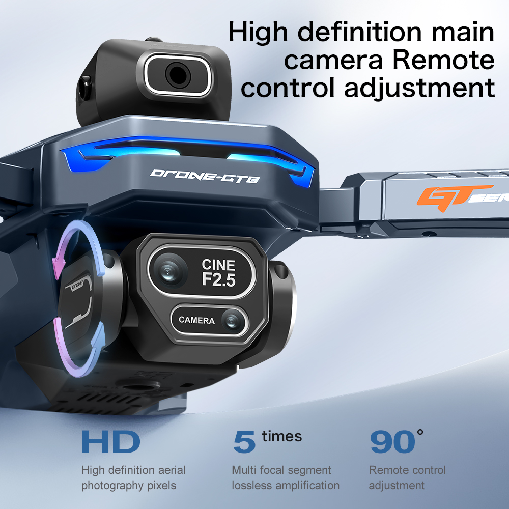 NUOVO Drone RC GT8 HD 4K Profe - Drone Gimbal Brushless recensione e prezzo