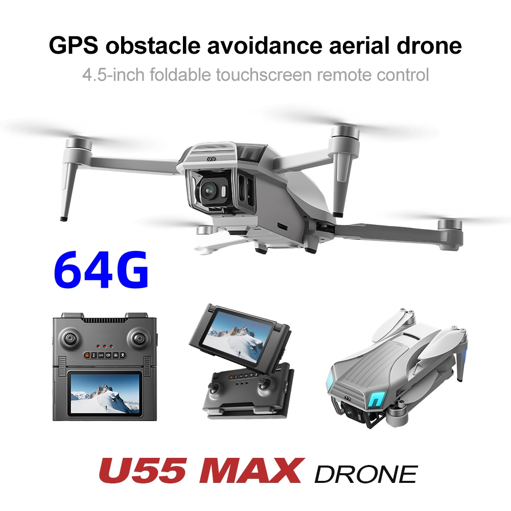 Drone GPS NCZOBOE U55 con Tele - Drone Gimbal 2 Axis recensione e prezzo