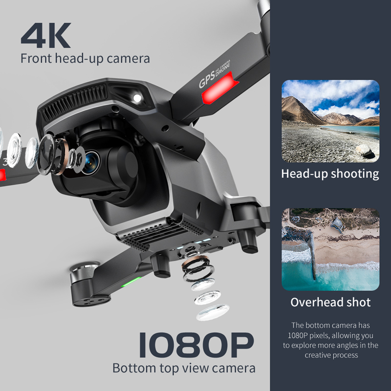 L106 Pro 3 Drone 5G WIFI FPV p - Drone Gimbal 3 Axis recensione e prezzo
