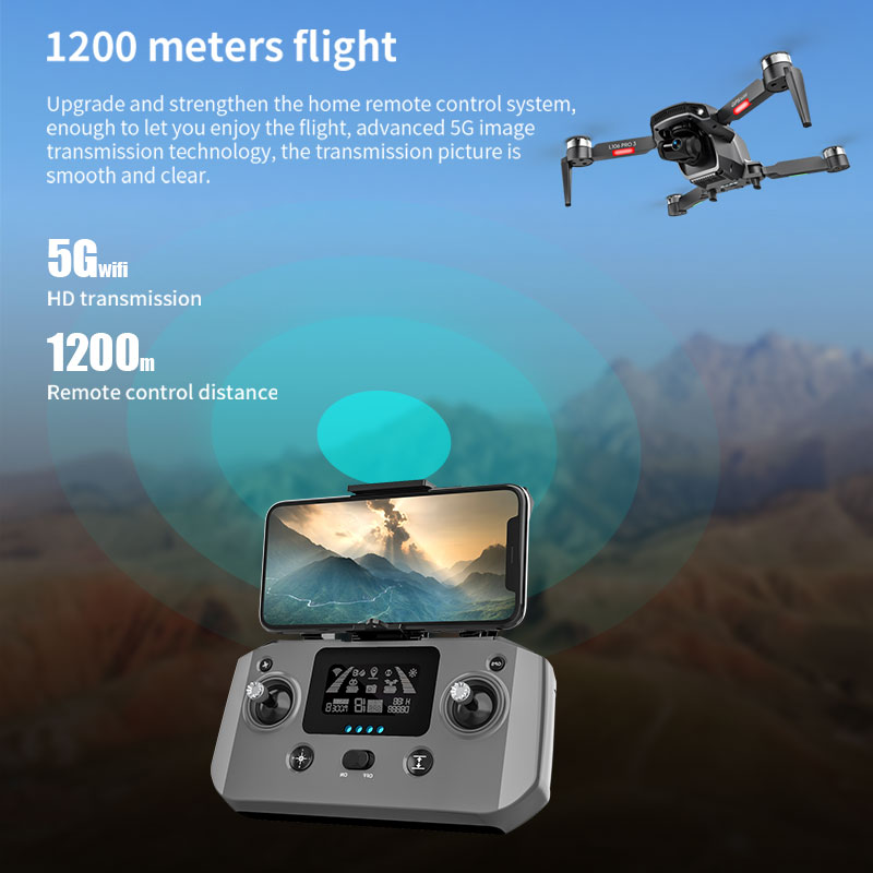 L106 Pro 3 Drone 5G WIFI FPV p - Drone Gimbal 3 Axis recensione e prezzo
