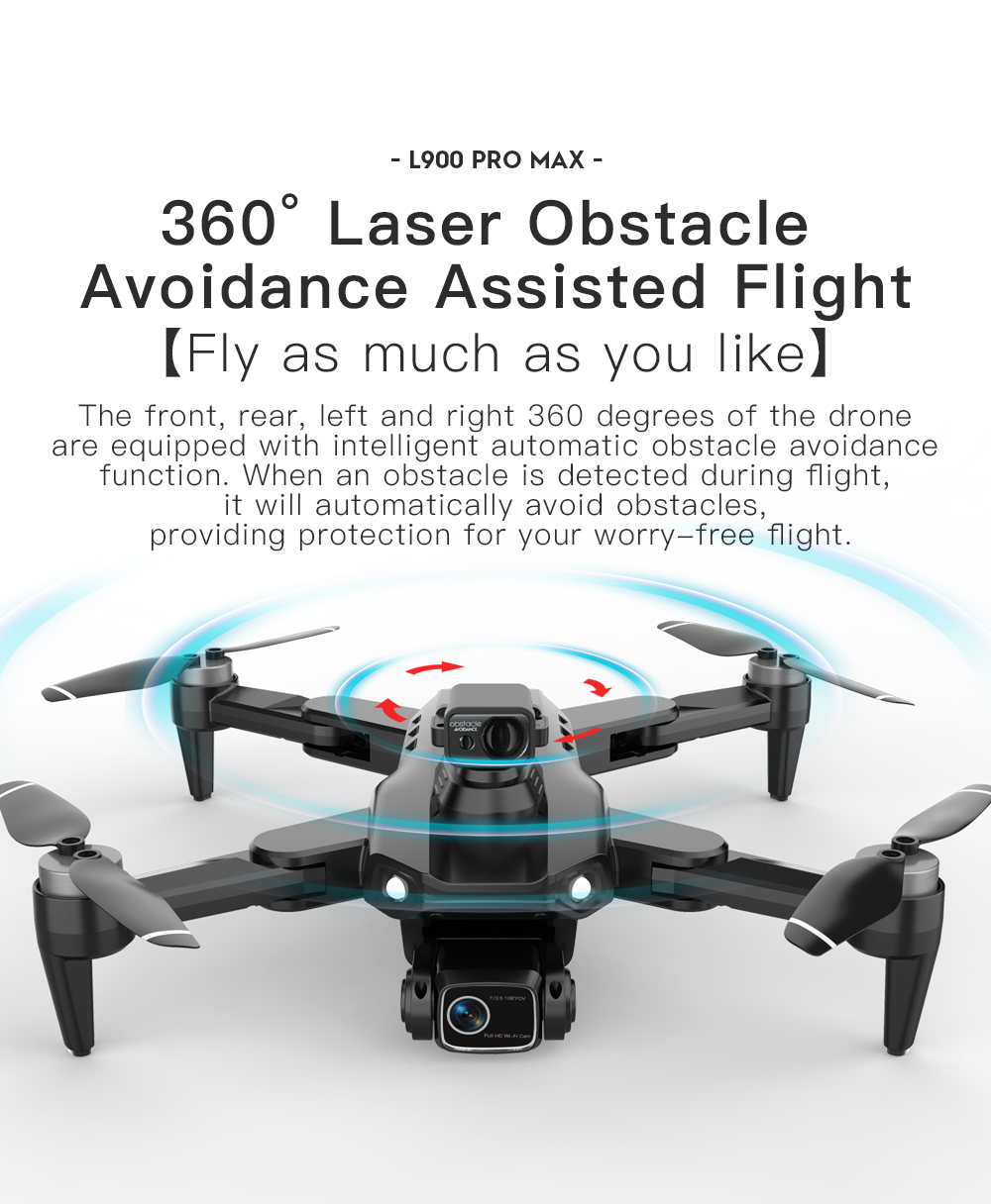 LYZRC L900 PRO MAX Laser per e - Drone Gimbal 2 Axis recensione e prezzo
