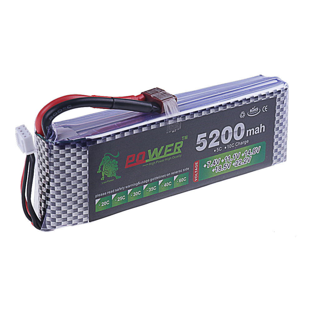 3S Lipo Batteria 11.1V 5200mah - Drone Gimbal Controller recensione e prezzo