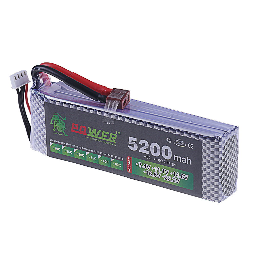 3S Lipo Batteria 11.1V 5200mah - Drone Gimbal Controller recensione e prezzo